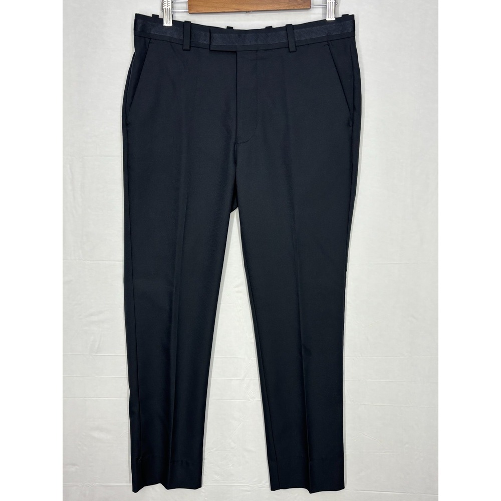 G/Fore Golf Pants Mens‎ Black Straight Leg Flat Front Performance Outdoor 30/32